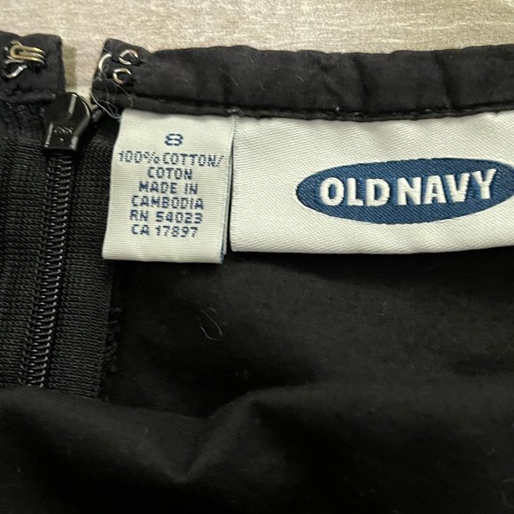 Old Navy black, midi skirt - Picture 5 of 5